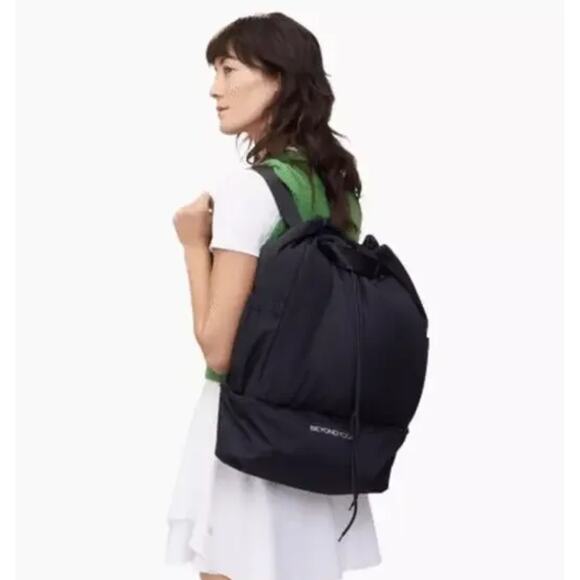 Beyond Yoga Backpack Black New - Picture 1 of 7